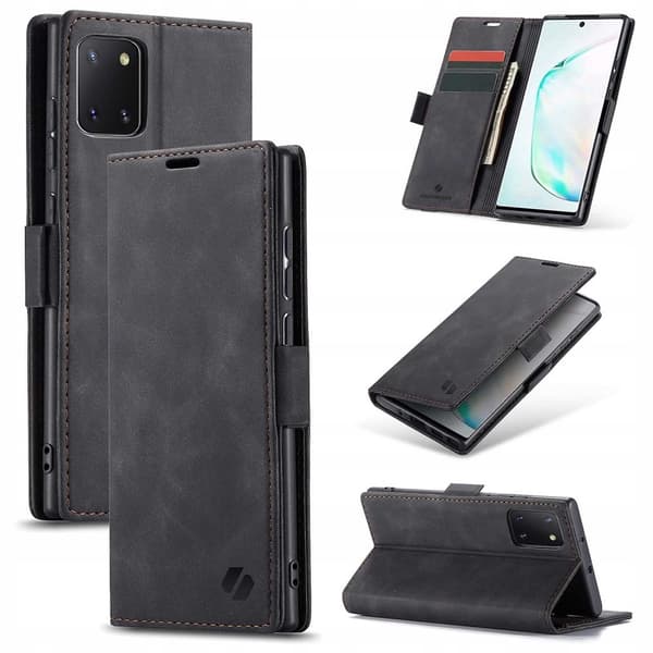 Spacecase Case Pengepung Dækker Til Samsung Galaxy Note 10+ Sort