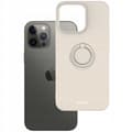 Miniatyrbillede 2 af 9: Spacecase Silikone Ringcase Til Iphone 13 Pro Max Bone Case Cover