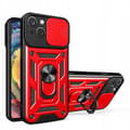 Miniatyrbilde 4 av 5: Spacecase Camring Case For Iphone 15 Plus Deksler Riper Rødt