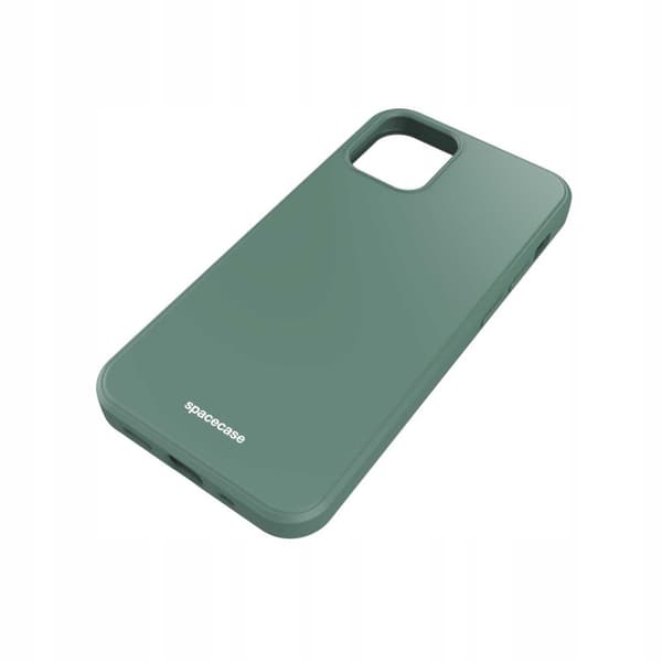 Spacecase Silikonevesker Til Iphone 12 Mini Case Mørkegrønn Deksler