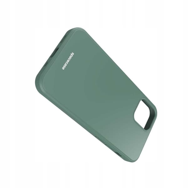 Spacecase Silikonevesker Til Iphone 12 Mini Case Mørkegrønn Deksler