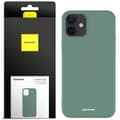 Miniatyrbilde 1 av 11: Spacecase Silikonevesker Til Iphone 12 Mini Case Mørkegrønn Deksler