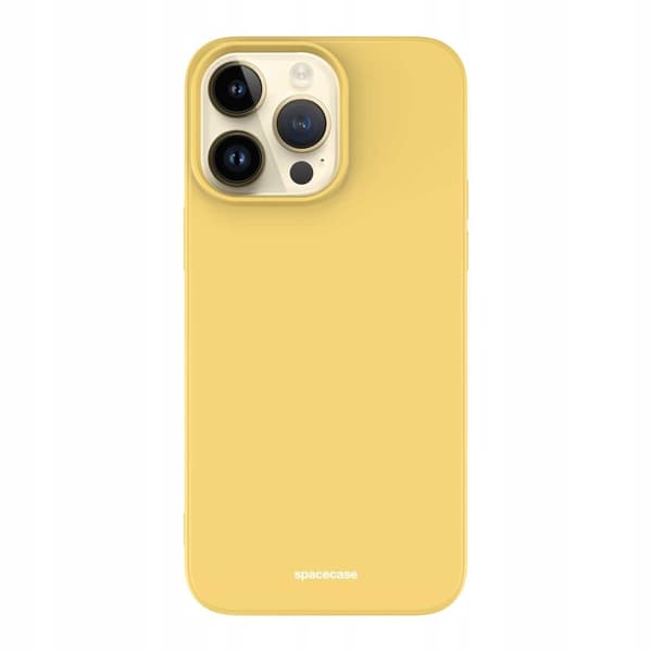 Spacecase Silikonevesker For Iphone 14 Pro Max Gul Gul