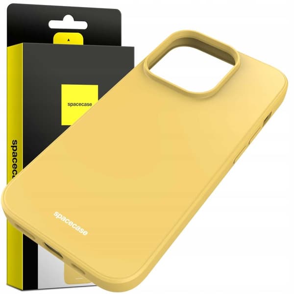 Spacecase Silikonevesker For Iphone 14 Pro Max Gul Gul