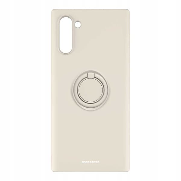 Spacecase Silikone Case Ring For Samsung Galaxy Note 10 Bone