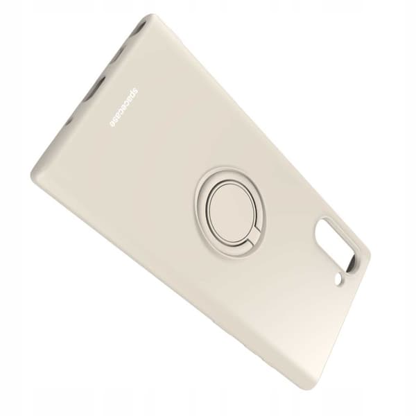 Spacecase Silikone Case Ring For Samsung Galaxy Note 10 Bone
