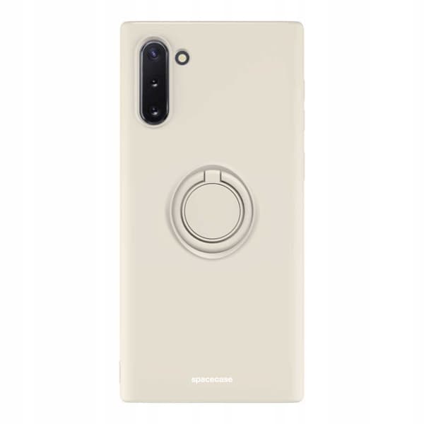 Spacecase Silikone Case Ring For Samsung Galaxy Note 10 Bone