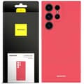 Miniatyrbilde 1 av 11: Spacecase Silikonevesker For Samsung Galaxy S23 Ultra Red