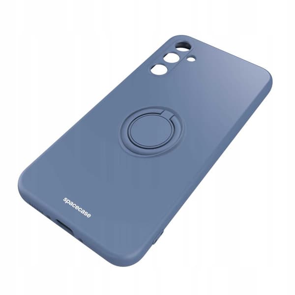 Spacecase Silikonecase Ring För Samsung Galaxy A54 5G Blue