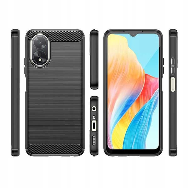 Spacecase Cover Kolhäll För Oppo A38 4G Svart