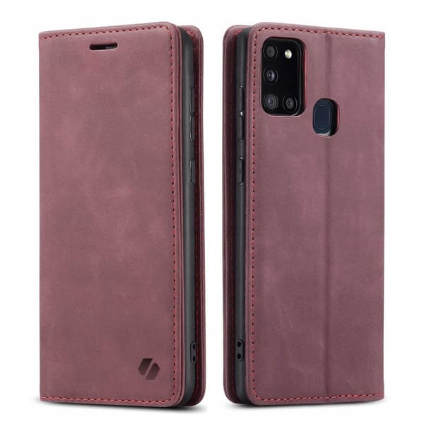 Spacecase Lowletter Ekske Deksel For Samsung Galaxy A21S Rød