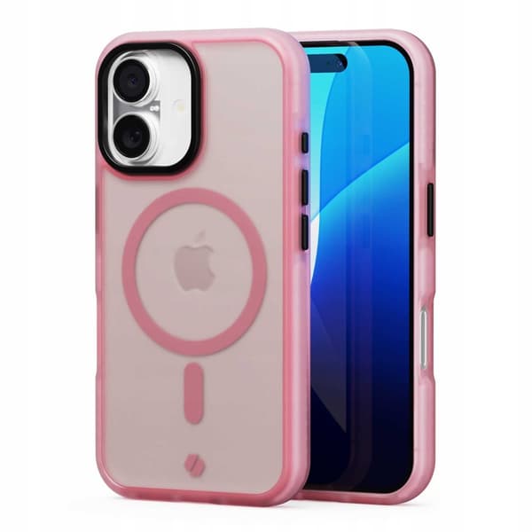 Spacecase Hybrid Case Fusion Mag Case For Iphone 16 Pink For Magsafe