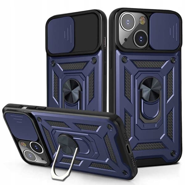Spacecase Case Case Til Iphone 13 Sc Camring Blå Beskyttelse