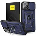 Miniatyrbillede 1 af 7: Spacecase Case Case Til Iphone 13 Sc Camring Blå Beskyttelse