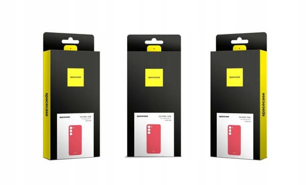 Spacecase Silikonecase Til Samsung Galaxy S23+ Rød