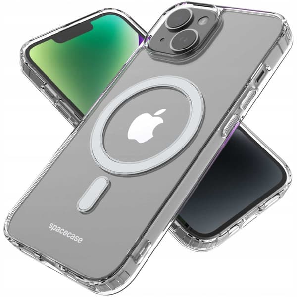 Spacecase Case Clear Cover Til Iphone 14 Plus Til Magsafe
