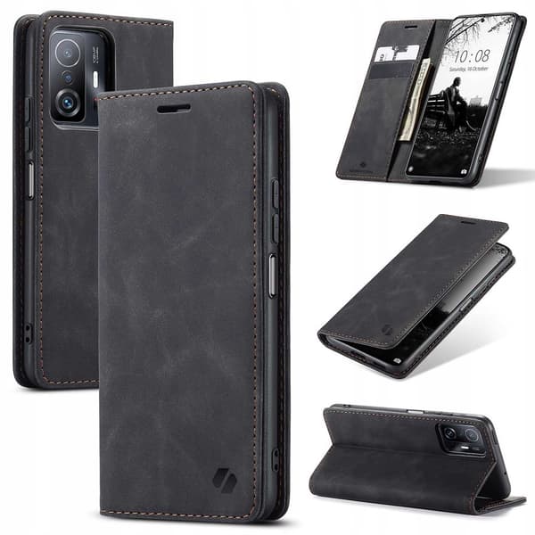 Spacecase Veske Til Xiaomi 11T 11T Pro Black Longet
