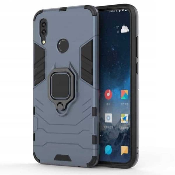 Spacecase Case Deksel Til Huawei P Smart Med X-Ring Blå