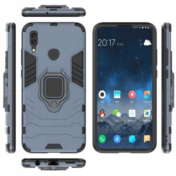 Spacecase Case Deksel Til Huawei P Smart Med X-Ring Blå