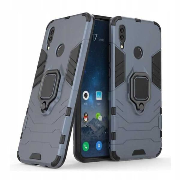 Spacecase Case Deksel Til Huawei P Smart Med X-Ring Blå