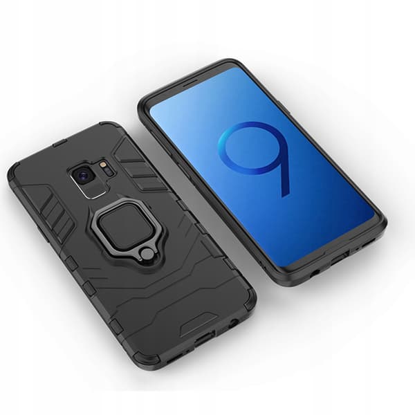Spacecase Case Cover Til Samsung Galaxy S9 X-Ring Sort
