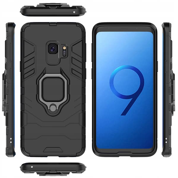 Spacecase Case Cover Til Samsung Galaxy S9 X-Ring Sort