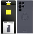 Miniatyrbillede 1 af 9: Spacecase Silikone Ringcase Til Galaxy S22 Ultra Black