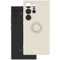Miniatyrbilde 3 av 9: Spacecase Silikone Case Ring For Samsung Galaxy S24 Ultra Bone