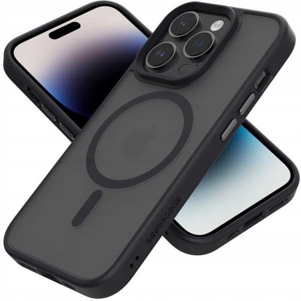 Spacecase Hybrid Case Til Iphone 14 Pro Black