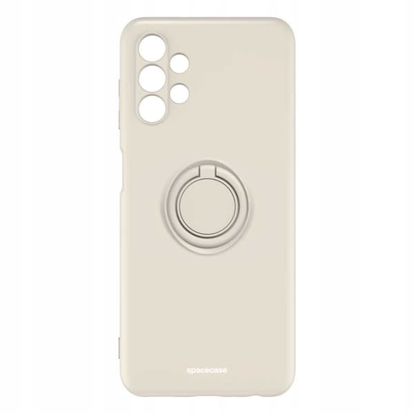Spacecase Silikone Case Ring For Samsung Galaxy A13 4G Bone Cover