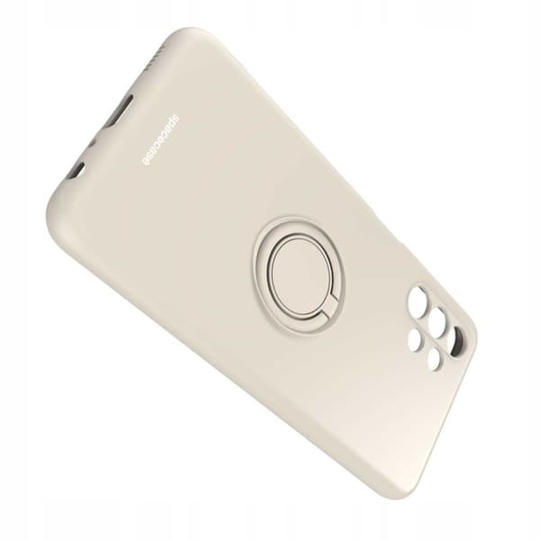 Spacecase Silikone Case Ring For Samsung Galaxy A13 4G Bone Cover