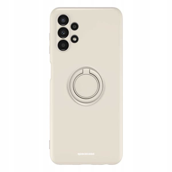 Spacecase Silikone Case Ring For Samsung Galaxy A13 4G Bone Cover