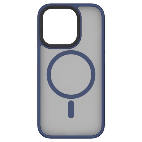 Spacecase Case Cover Til Iphone 14 Pro Til Magsafe Mørkeblå
