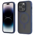 Miniatyrbillede 10 af 11: Spacecase Case Cover Til Iphone 14 Pro Til Magsafe Mørkeblå