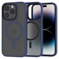 Miniatyrbillede 1 af 11: Spacecase Case Cover Til Iphone 14 Pro Til Magsafe Mørkeblå