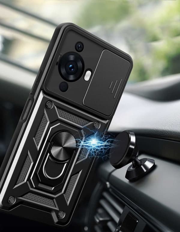 Spacecase Case Deksel Til Huawei Nova 11 12S Svart
