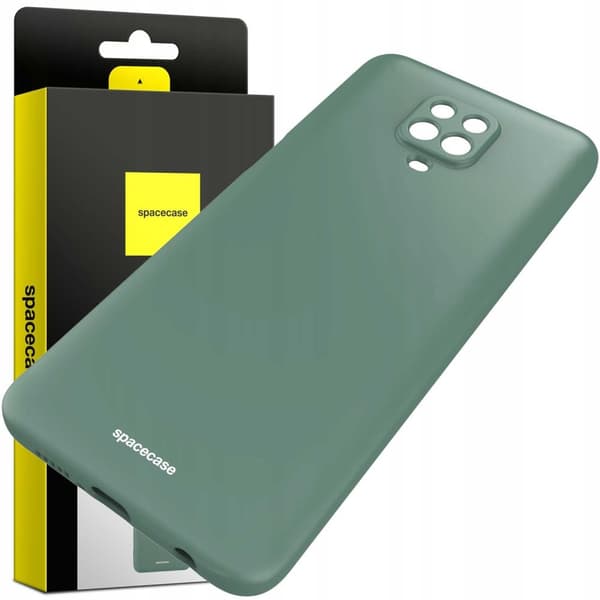 Spacecase Silikonfodral För Xiaomi Redmi Note 9S 9 Pro Green