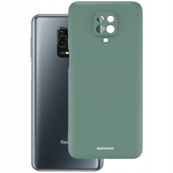 Spacecase Silikonfodral För Xiaomi Redmi Note 9S 9 Pro Green