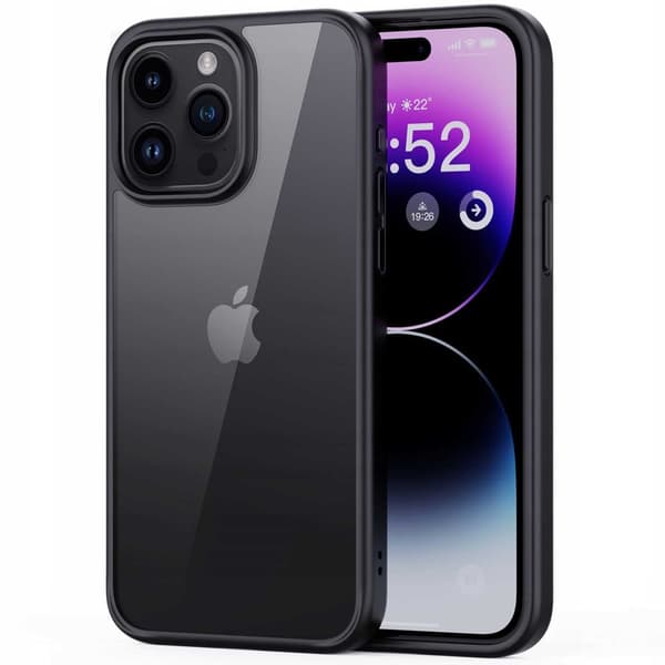 Spacecase Case Cover Til Iphone 15 Pro Metro Black