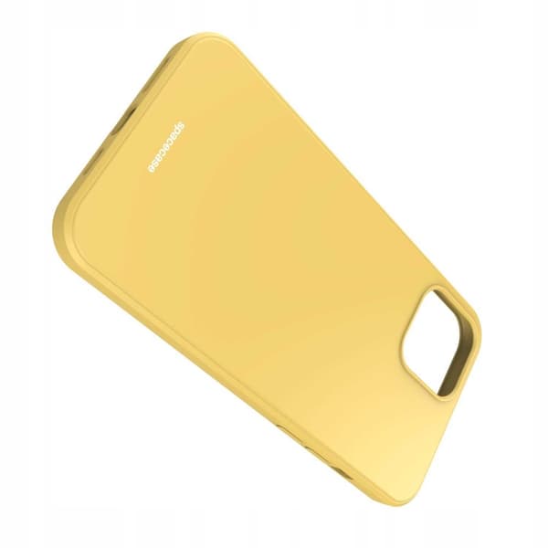 Spacecase Silikonevesker For Iphone 12 Pro Max Gul Deksler