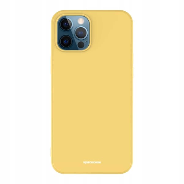 Spacecase Silikonevesker For Iphone 12 Pro Max Gul Deksler