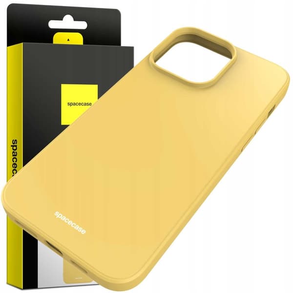 Spacecase Silikonevesker For Iphone 12 Pro Max Gul Deksler