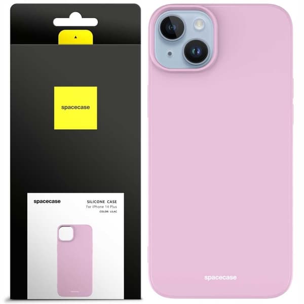 Spacecase Silikone Case Til Iphone 14 Plus Case Lilac Cover