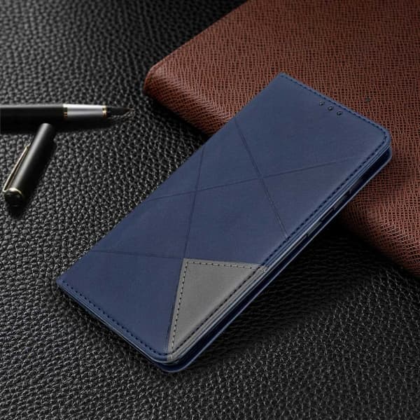 Zaps Origami-Fodral För Galaxy A71 Telefonfodral Blått Väska