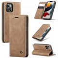Miniatyrbillede 11 af 11: Spacecase Wallet Case Til Iphone 13 Mini Brunt Lædercase