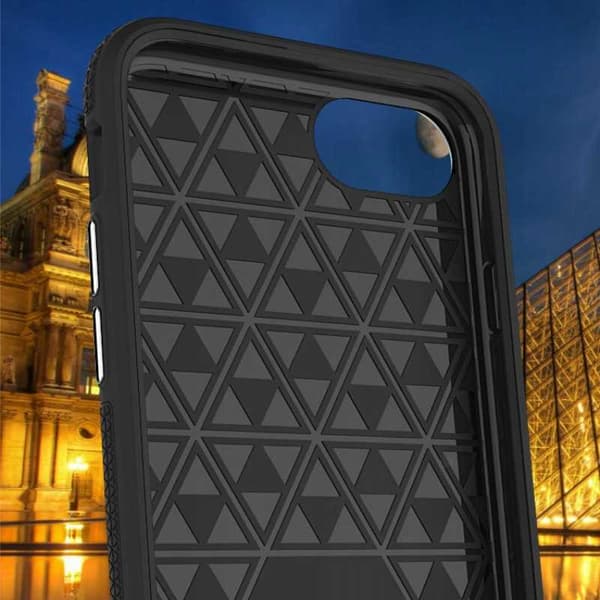 Spacecase Case Cover För Iphone 7 8 Se 2020 Black Sc Core