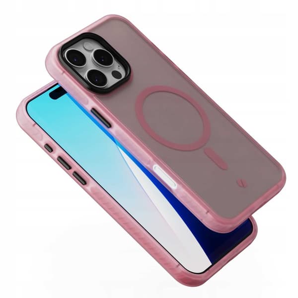 Spacecase Ekske Hybrid Fusion Mag Deksel For Iphone 16 Pro Max Pink