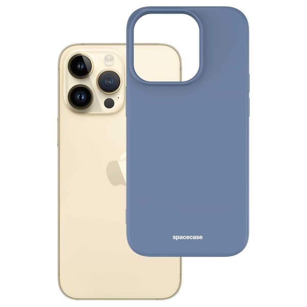 Spacecase Silikone Case Til Iphone 14 Pro Blue Beskyttelse