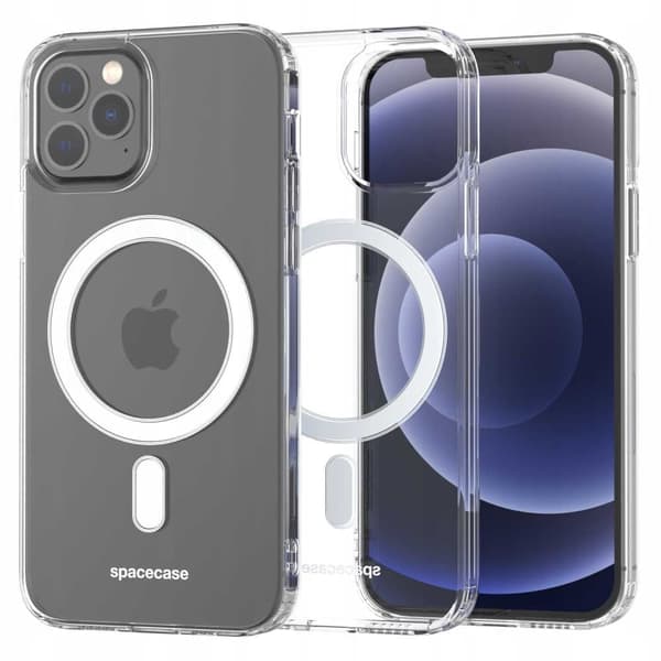 Spacecase Case Cover Til Iphone 12 12 Pro Clear Til Magsafe