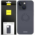 Miniatyrbillede 1 af 9: Spacecase Silikone Case Ring Til Iphone 13 Sort Beskyttelse